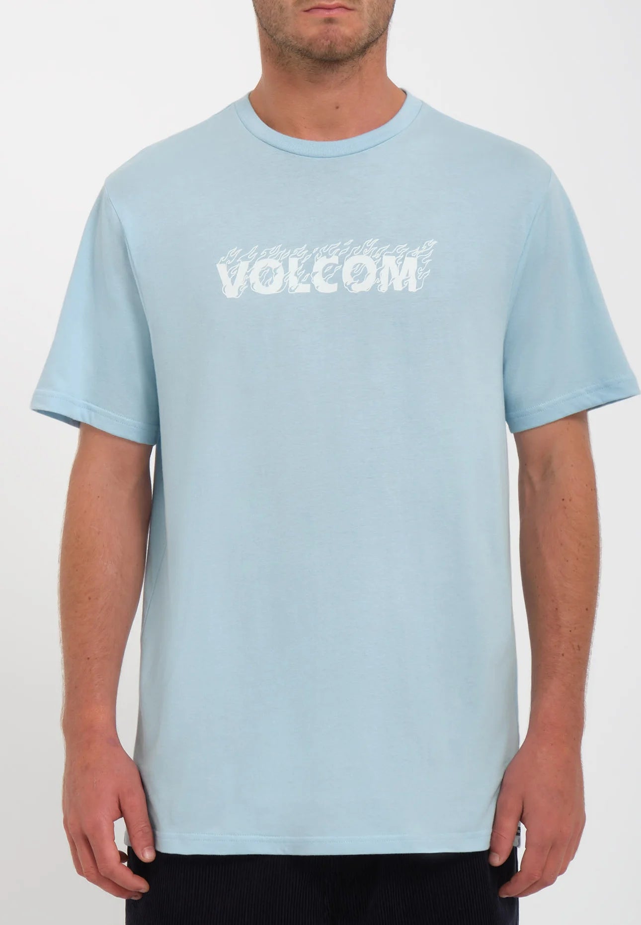 T-shirt Volcom Firefight SST Misty Blue