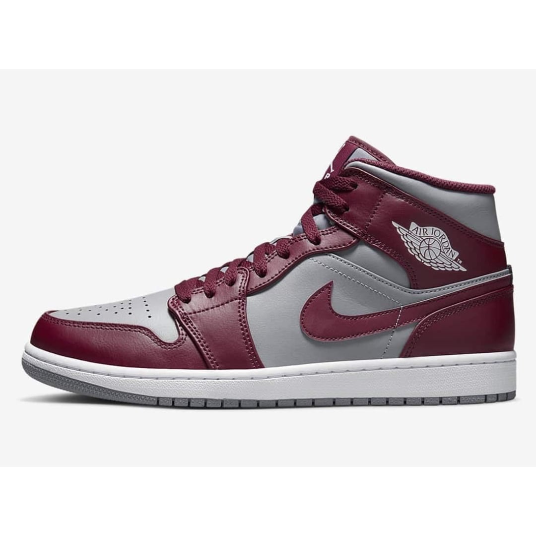 Air Jordan 1 Mid Cherrywood Red - jordan mid cherrywood red