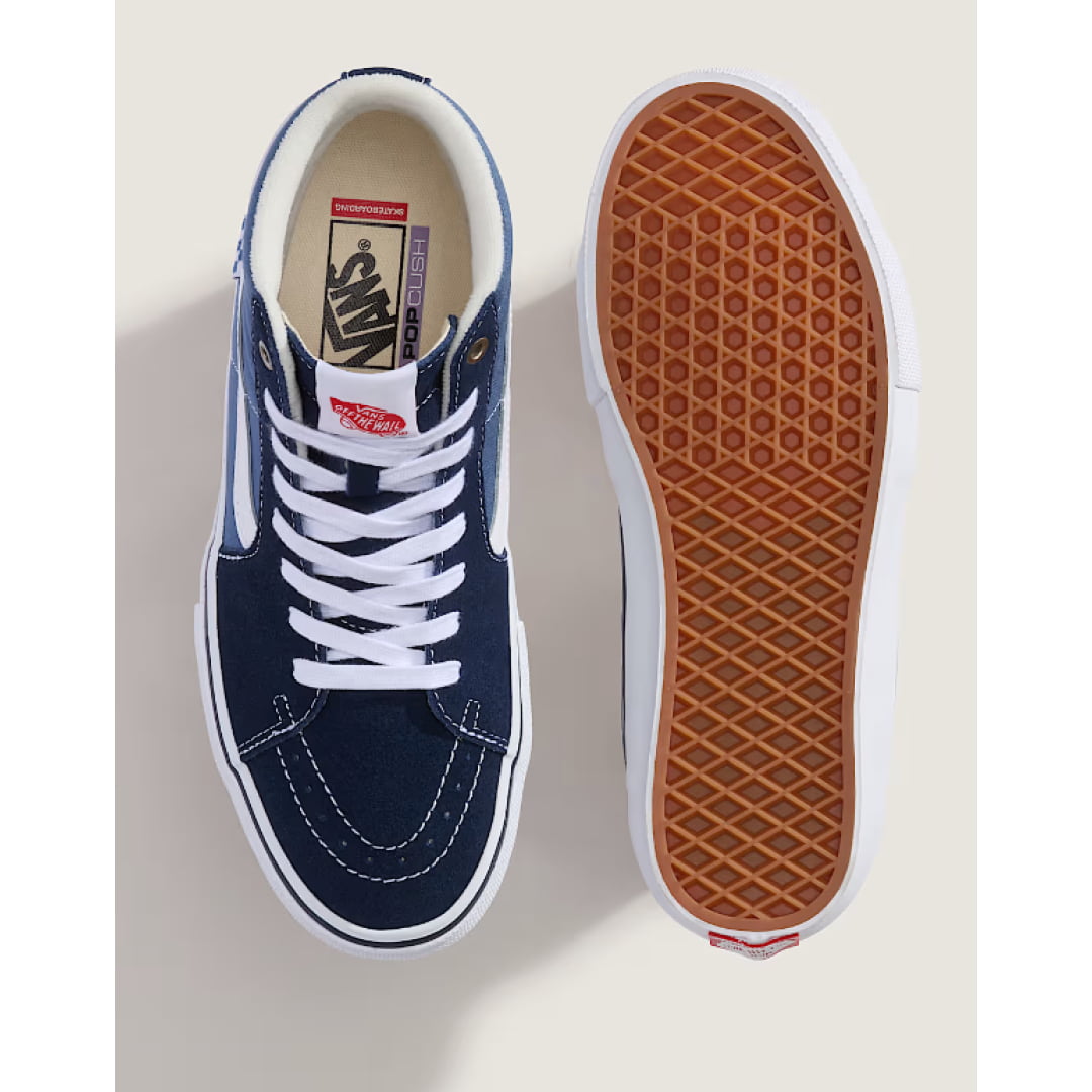 Basket VANS SK8 Hi Navy White Vans Sk8 Insidshop.com