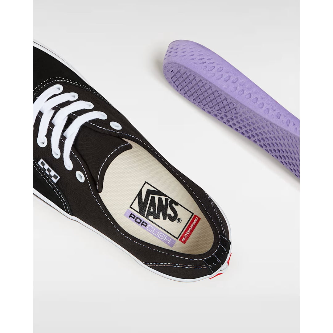 Basket VANS Skate Authentic Black White Vans Insidshop.com
