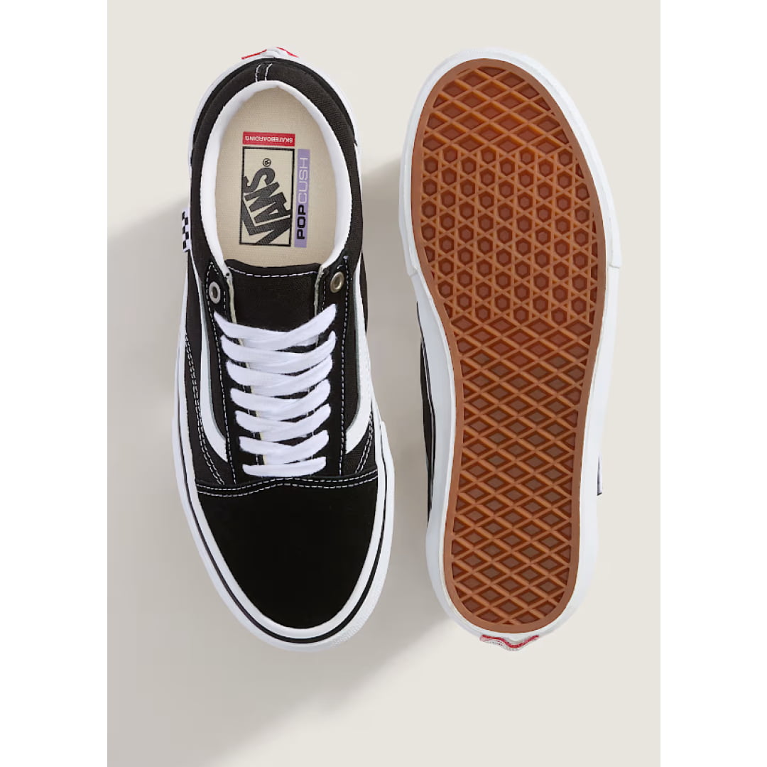 Basket VANS Skate Old Skool Black White Vans Insidshop.com