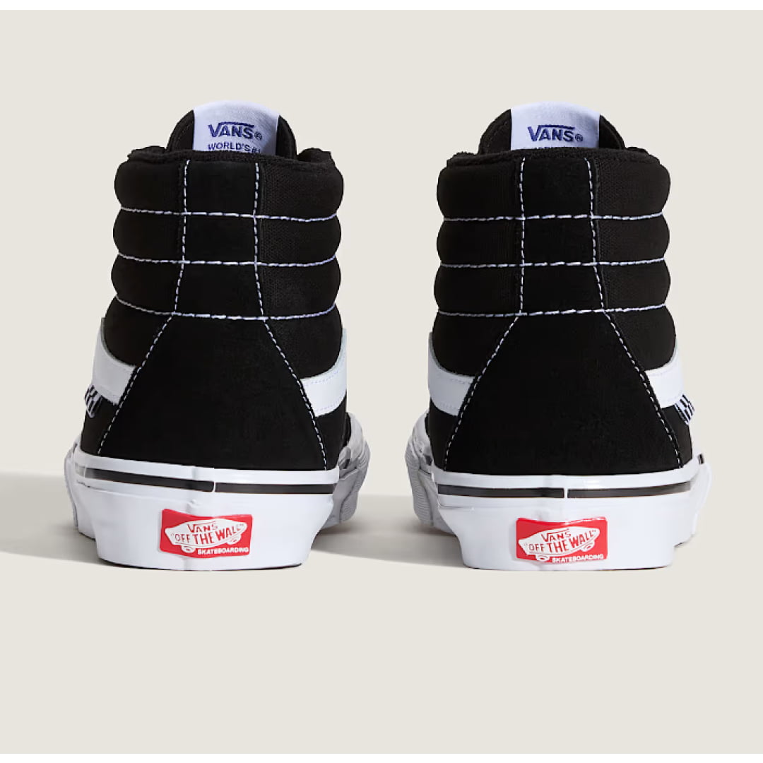 Basket VANS Skate SK8 Hi Black White Vans Sk8 Insidshop.com