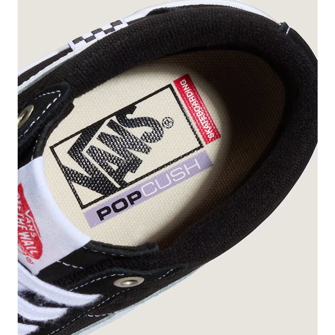 Basket VANS Skate SK8 Hi Black White Vans Sk8 Insidshop.com