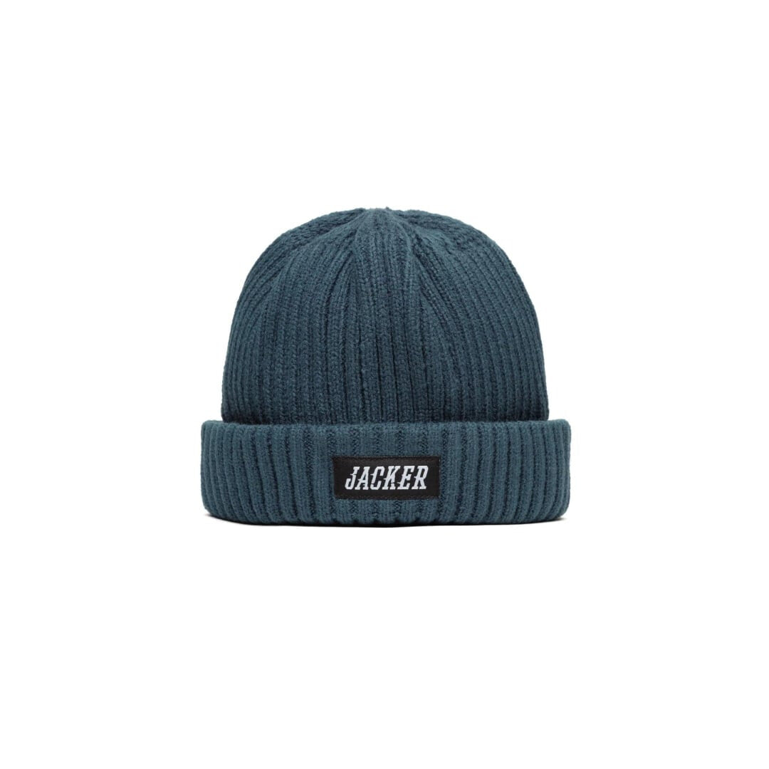 Bonnet Jacker Team Short Beanie Navy - Insidshop.com