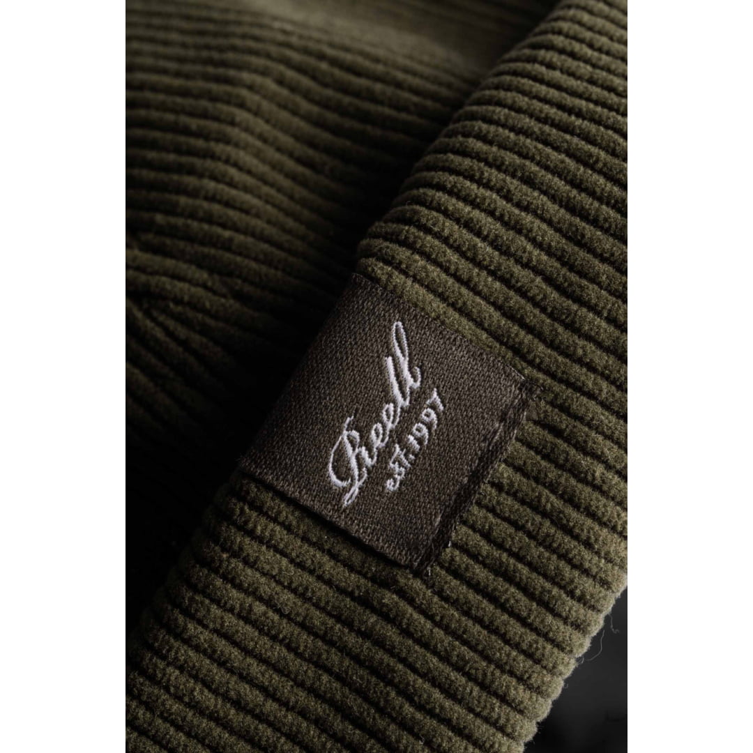 Casquette Docker Reell Moss Green Cord - Unique / Black
