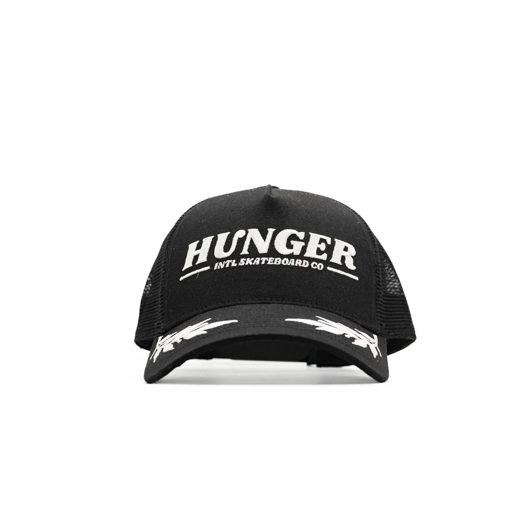 Casquette HUNGER Trucker Black - Unique / Hunger
