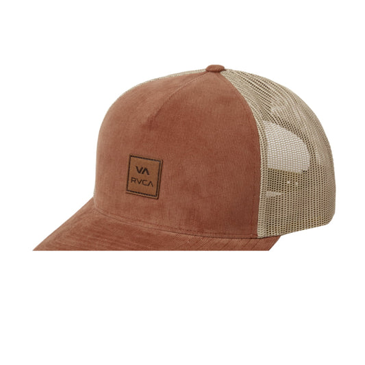 Casquette RVCA VA All The Way Cord Trucker RawHide - Unique