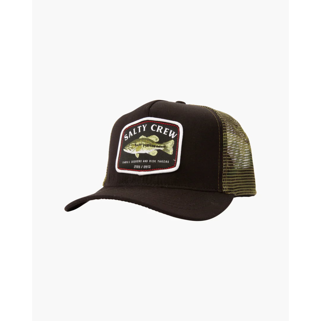 Casquette Salty Crew Bigmouth Trucker Black/Camo Unique