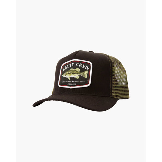 Casquette Salty Crew Bigmouth Trucker Black/Camo Unique