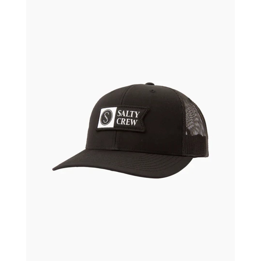 Casquette Salty Crew Pinnacle 2 Retro Trucker Black