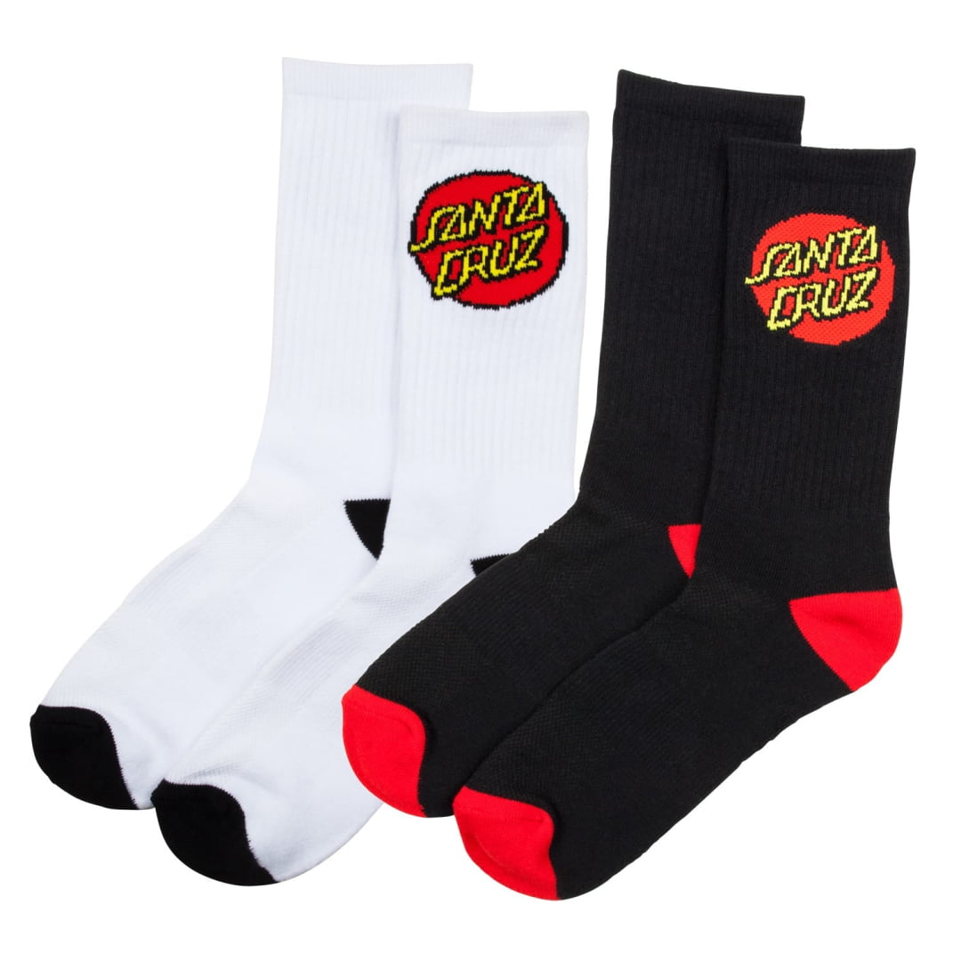 Chaussette Santa Cruz Classic Dot Sock (2 Pack) - 42-45