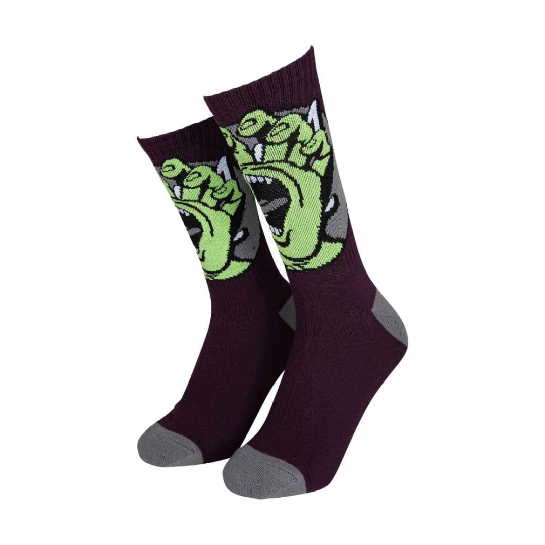 Chaussette Santa Cruz Hand Dot Dark Cherry Unique