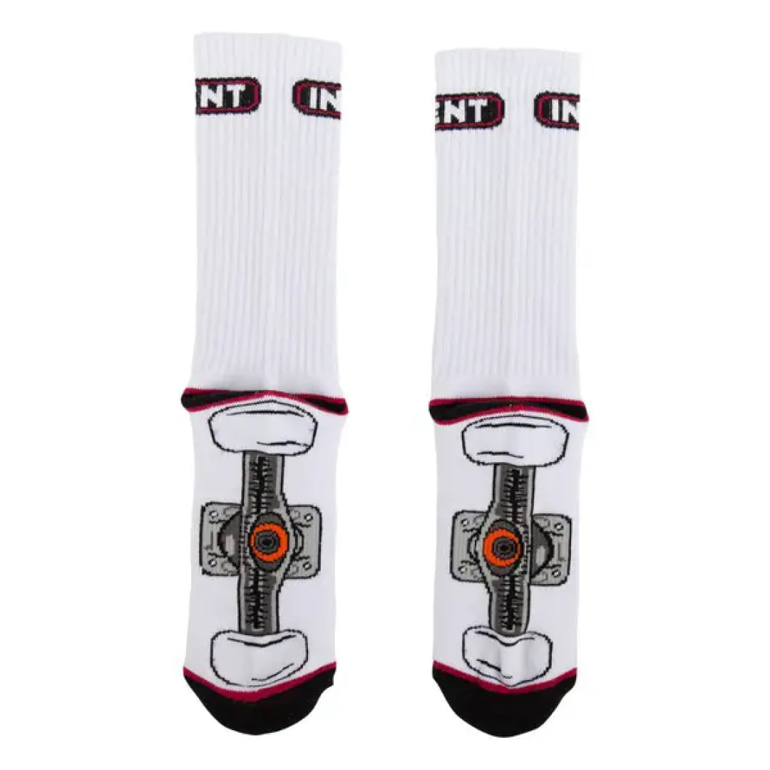 Chaussettes Independent Truck Mid White - Unique