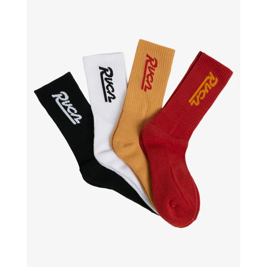 Chaussettes RVCA Pack x4 Seasonal Multi - Unique / Rvca X4