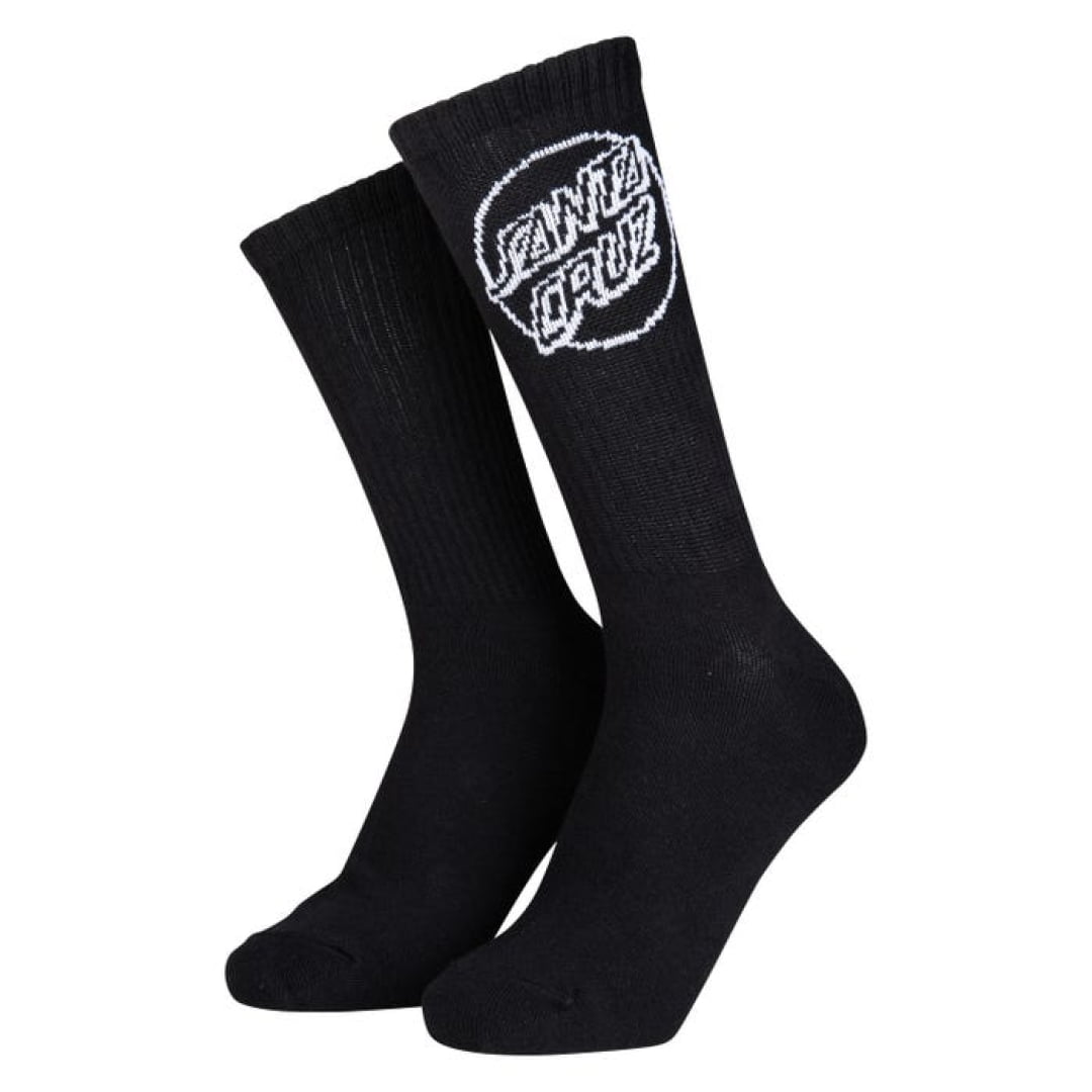 Chaussettes Santa Cruz Opus Dot Black - Unique / Screaming