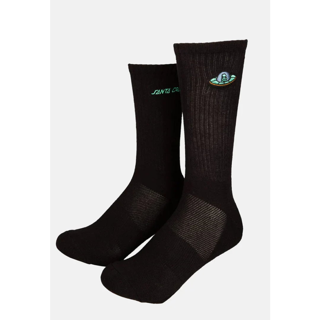 Chaussettes Santa Cruz Winkowski UFO Strip Sock Black 8US