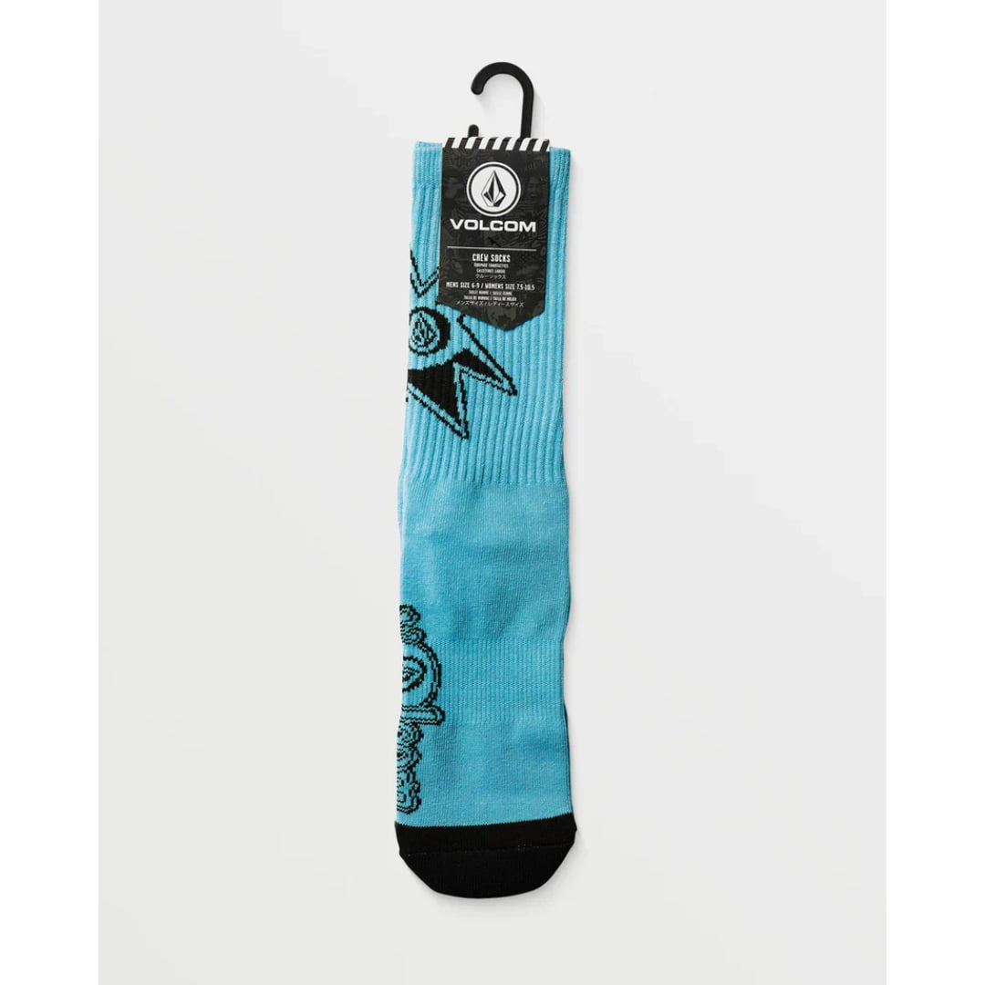 Chaussettes Volcom ENT Resin Blue - Unique / Ent