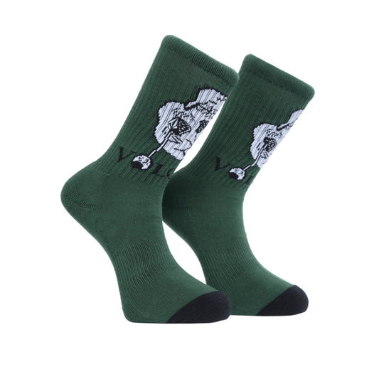 Chaussettes Volcom Heavy Tone PR Vineyard Green O/S / Pr