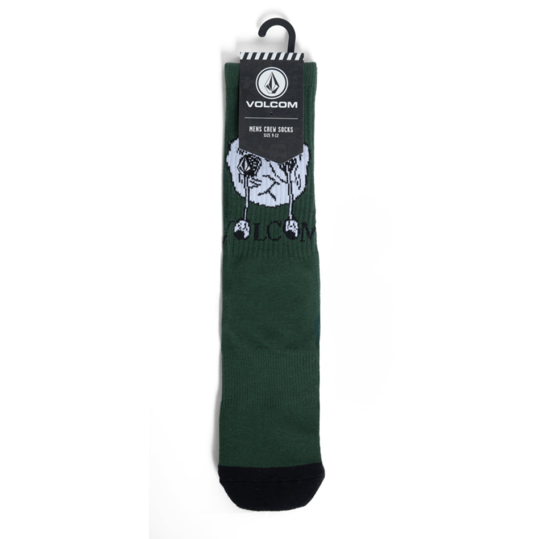 Chaussettes Volcom Heavy Tone PR Vineyard Green O/S / Pr