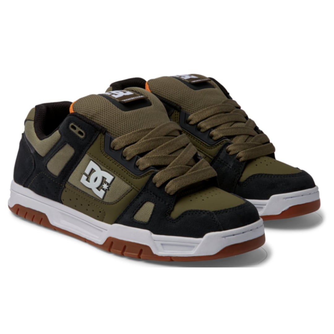 Chaussures DCSHOE STAG Army Olive - Dcshoe Stag