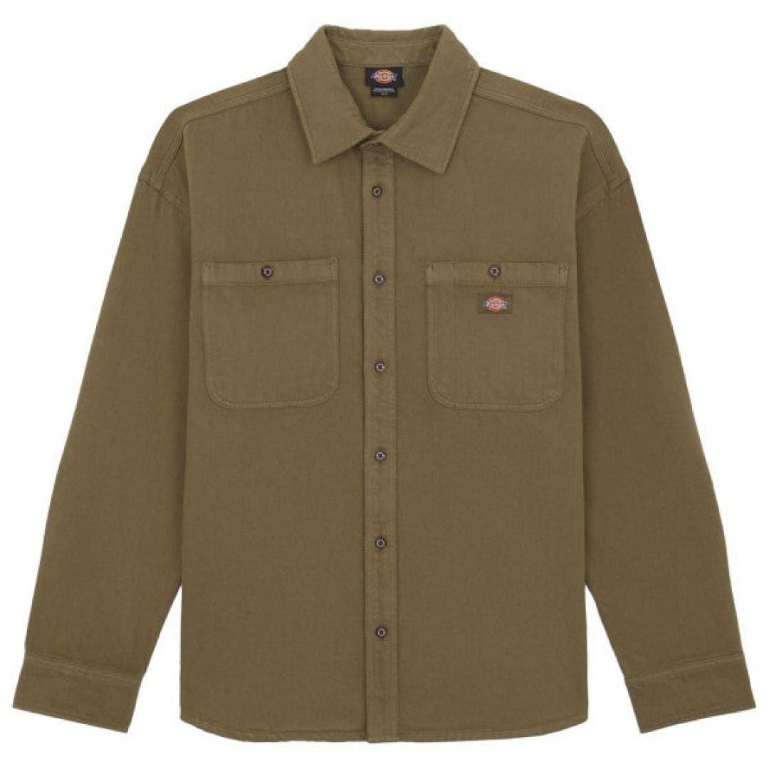 Chemise Dickies Houston Military Green - Insidshop.com
