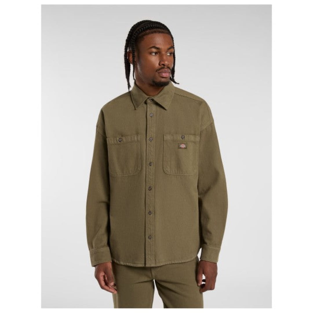 Chemise Dickies Houston Military Green – - Main Image