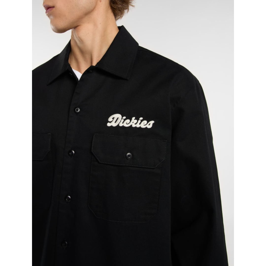 Chemise Dickies Lewistown LS Black - Ls - Insidshop.com
