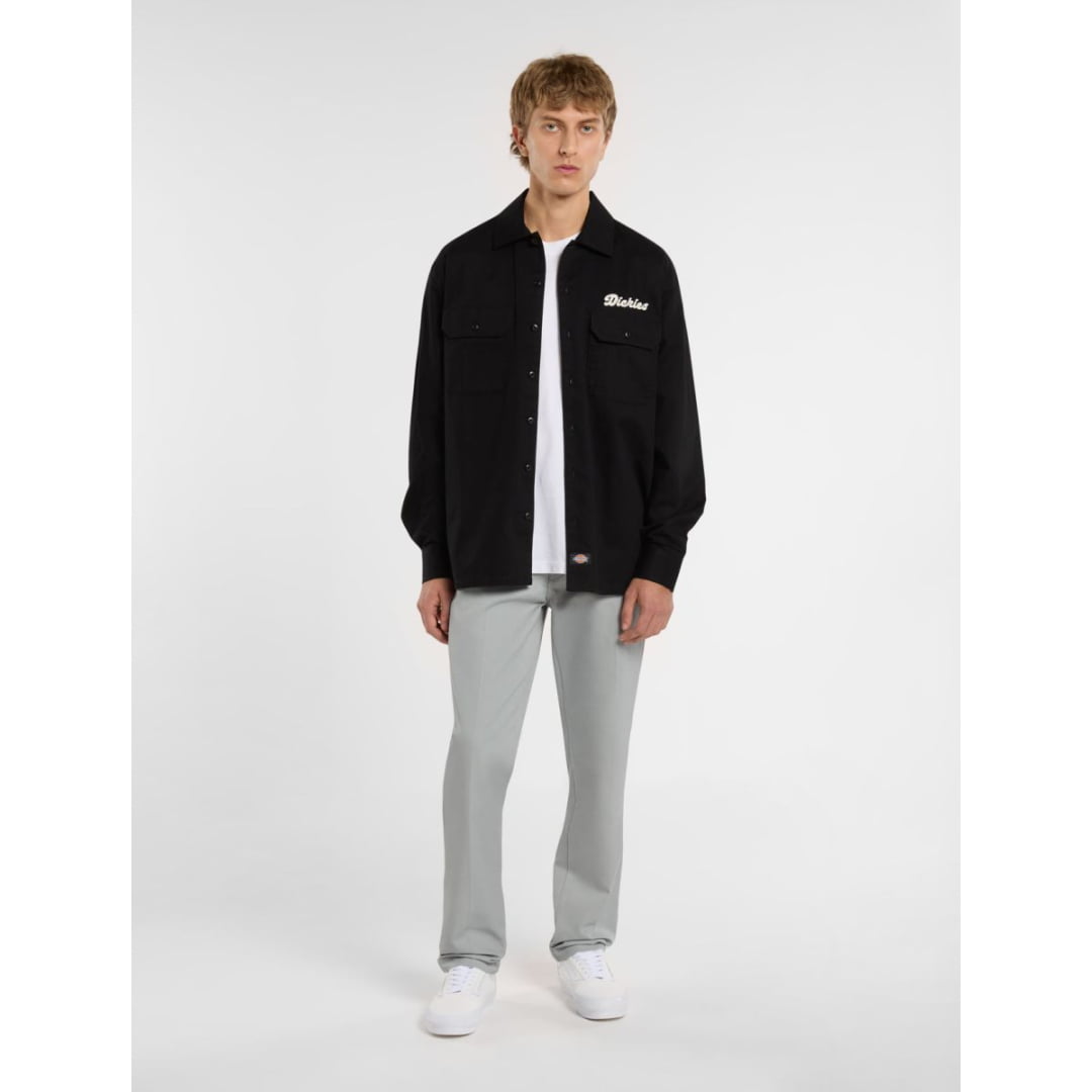 Chemise Dickies Lewistown LS Black - Ls - Insidshop.com