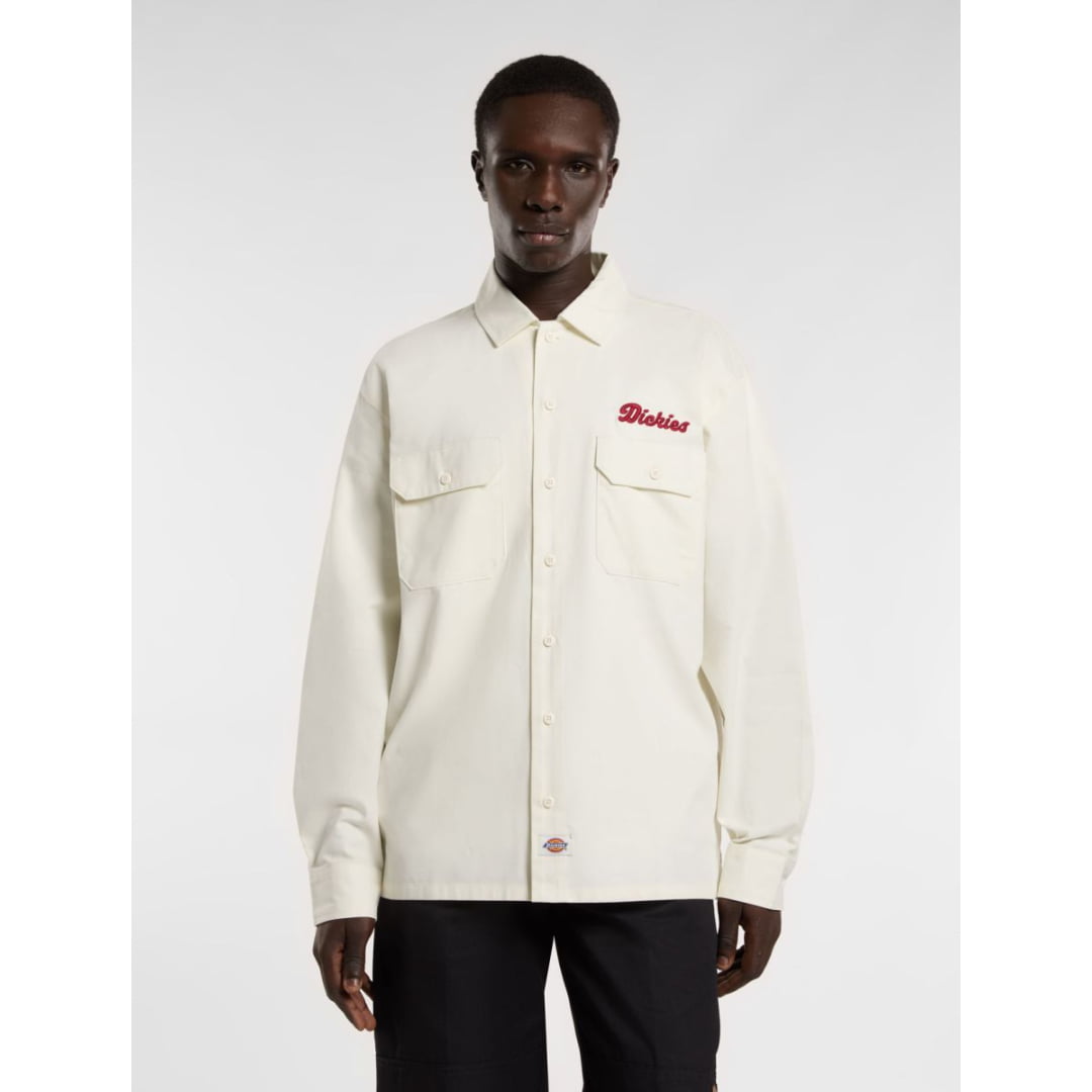 Chemise Dickies Lewistown LS Egret - Ls - Insidshop.com
