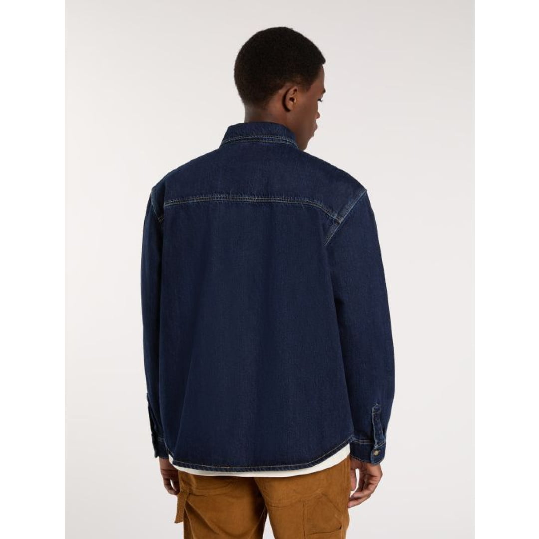 Chemise Dickies Mechanic Denim Dark Indigo - Insidshop.com