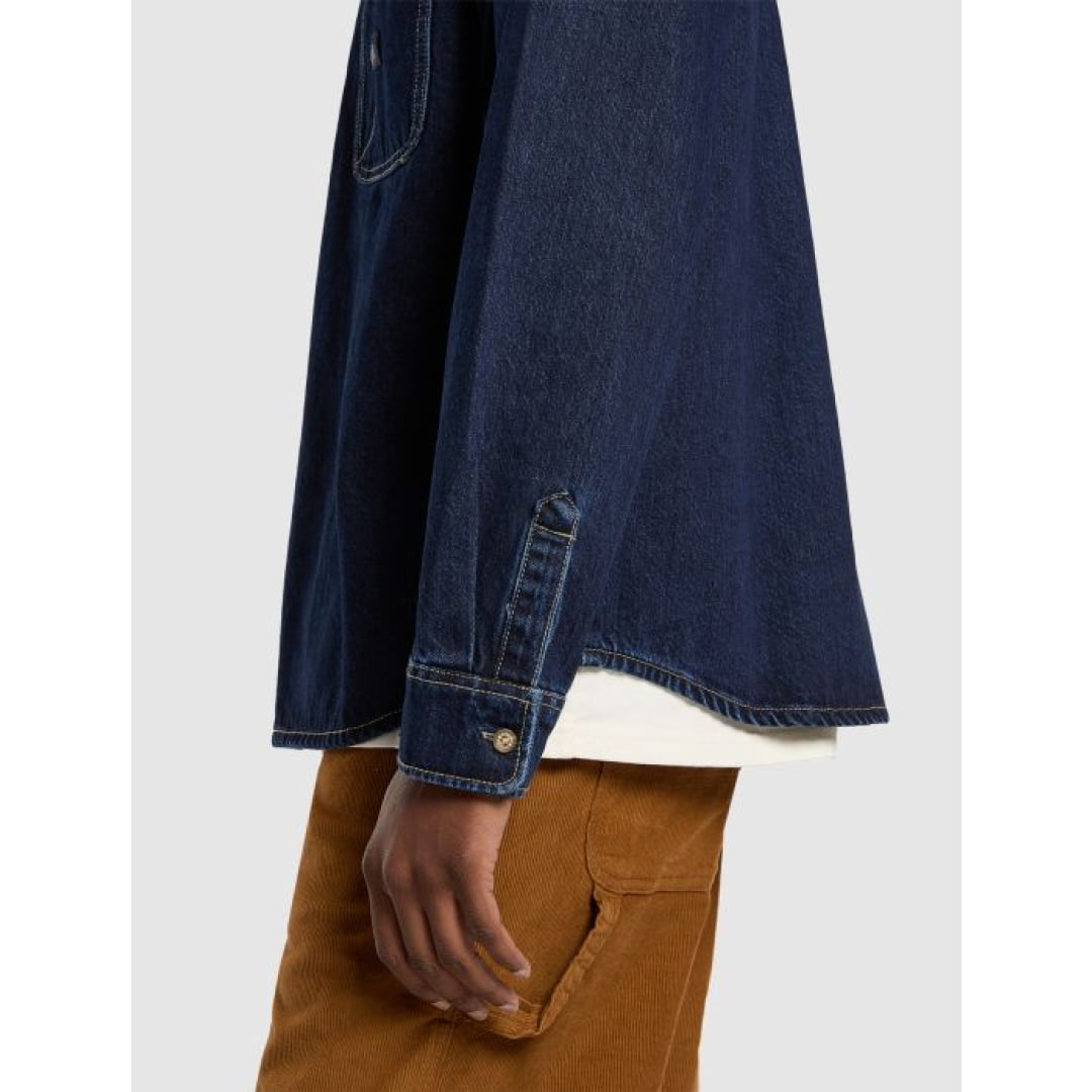 Chemise Dickies Mechanic Denim Dark Indigo - Insidshop.com
