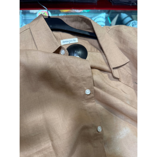 Chemise en Lin NOOS 30N Choco Foncé Noos 30n Insidshop.com