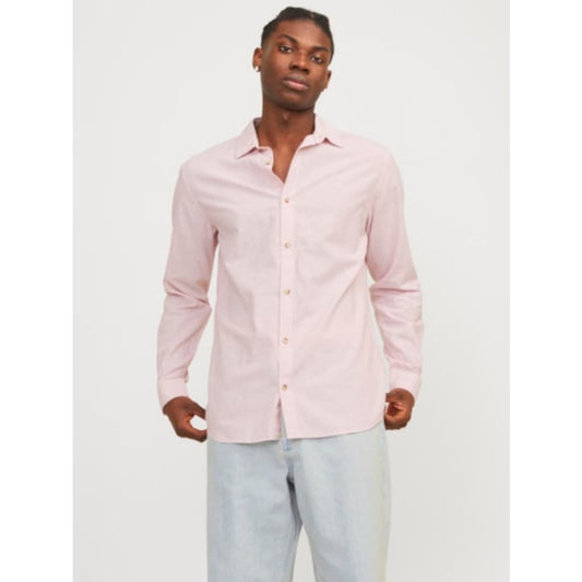 Chemise Jack & Jones JJESUMMER Blend SN Pink Nectar