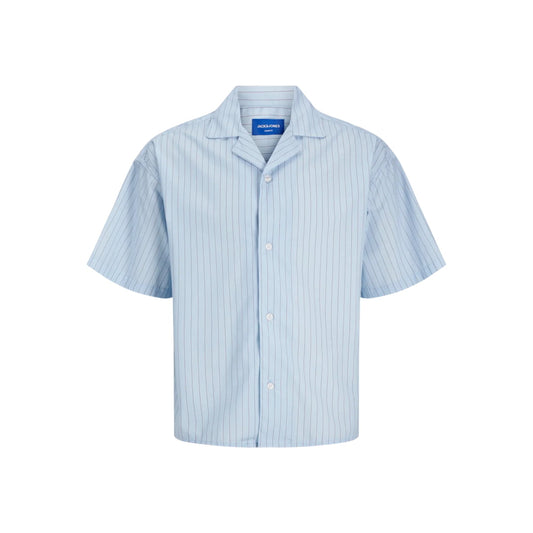 Chemise Jack & Jones JORBOXY Poplin Stripe Skyway Jorboxy