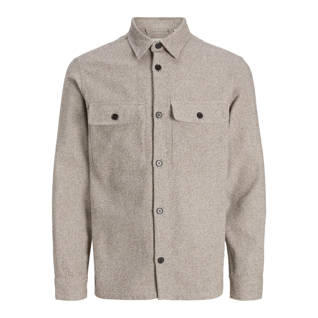 Chemise Jack & Jones JPRRAYLE Melange Solid Ermine Jprrayle