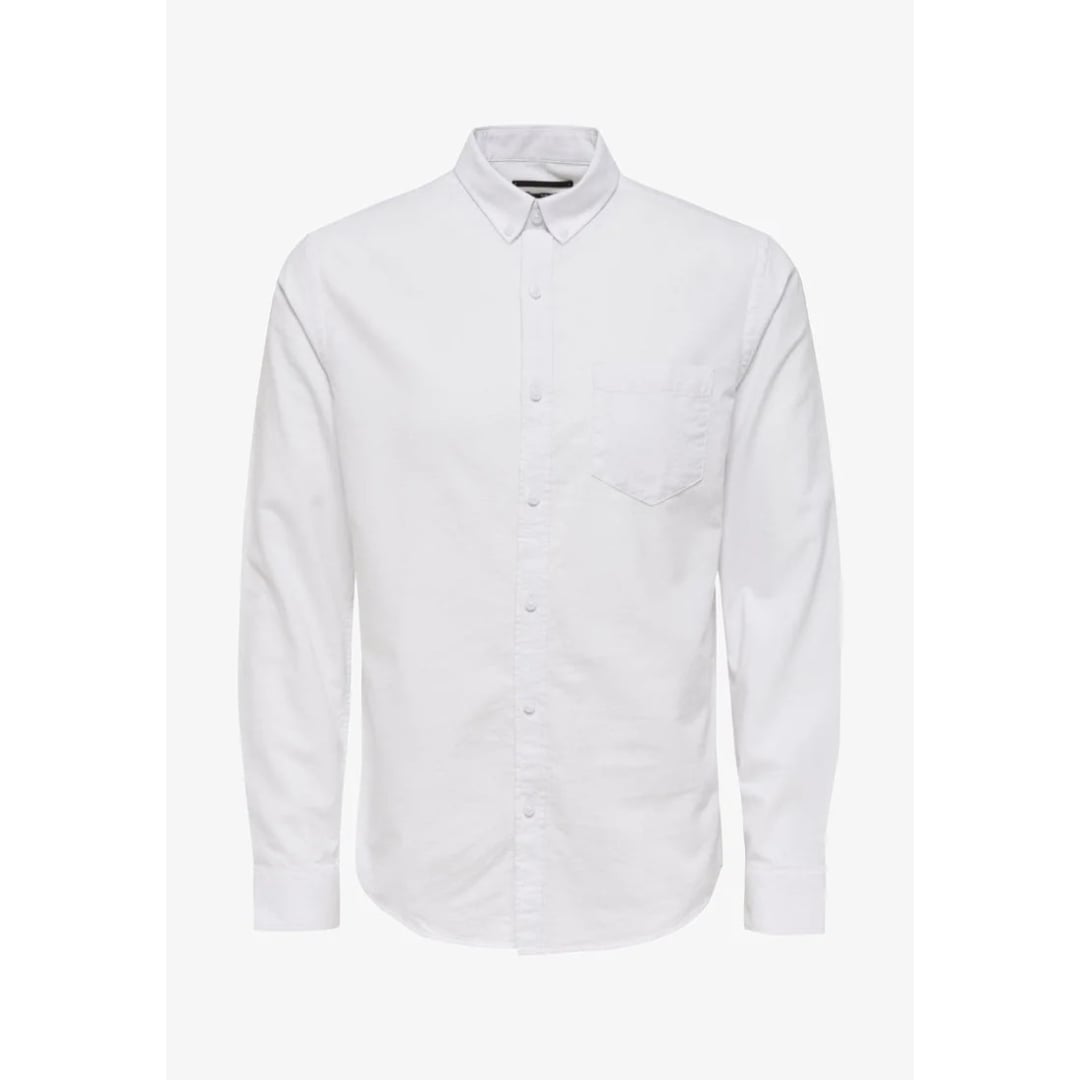 Chemise Only & Sons Onsalvaro - S / White - Chemise Manches