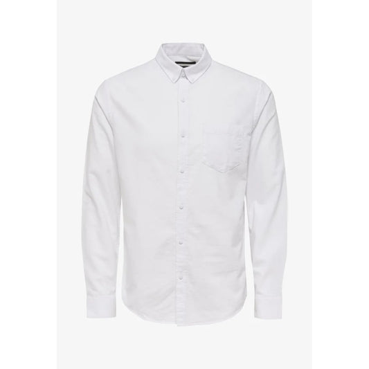 Chemise Only & Sons Onsalvaro - S / White - Chemise Manches