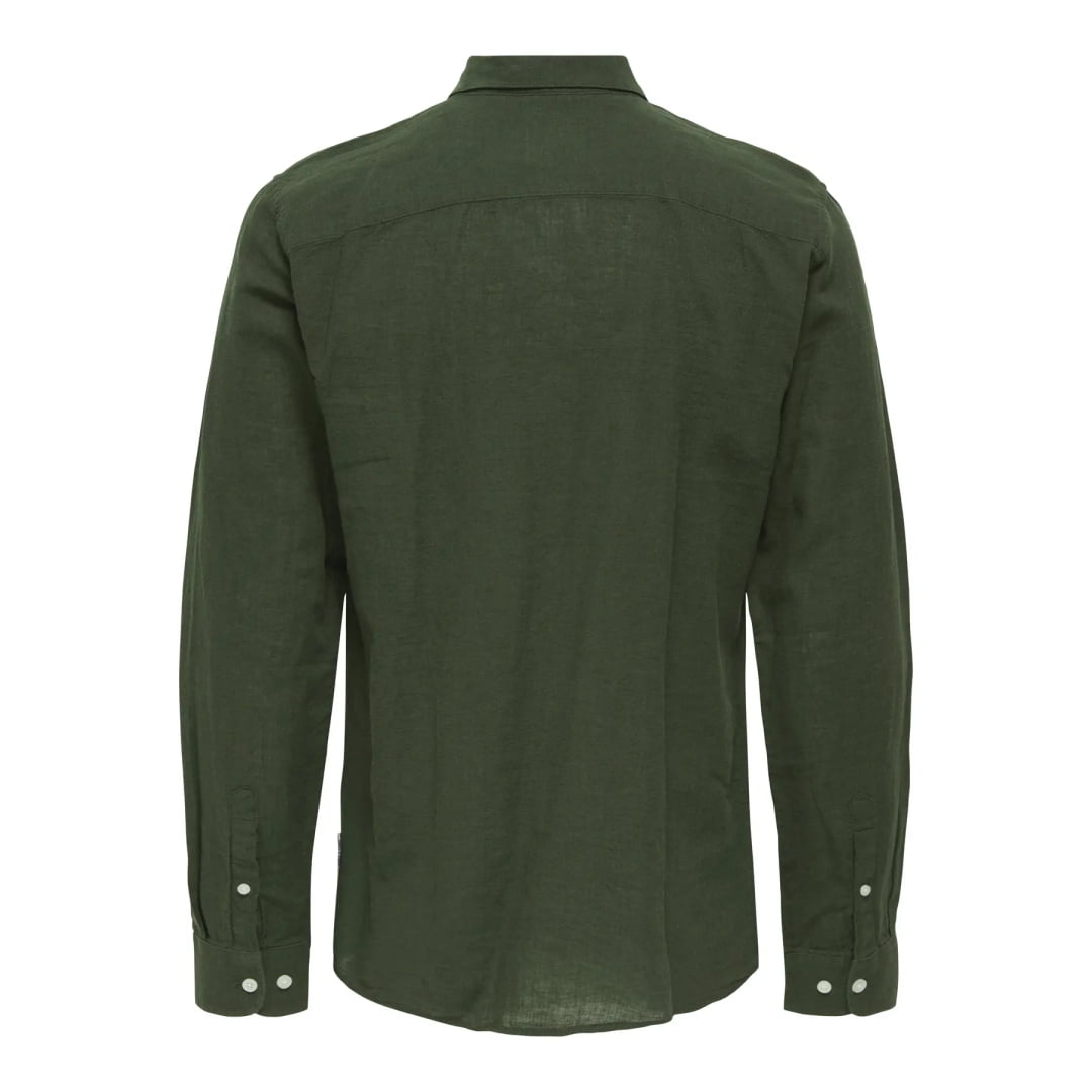 Chemise Only & Sons Onscaiden Life Solid Linen Kambaba