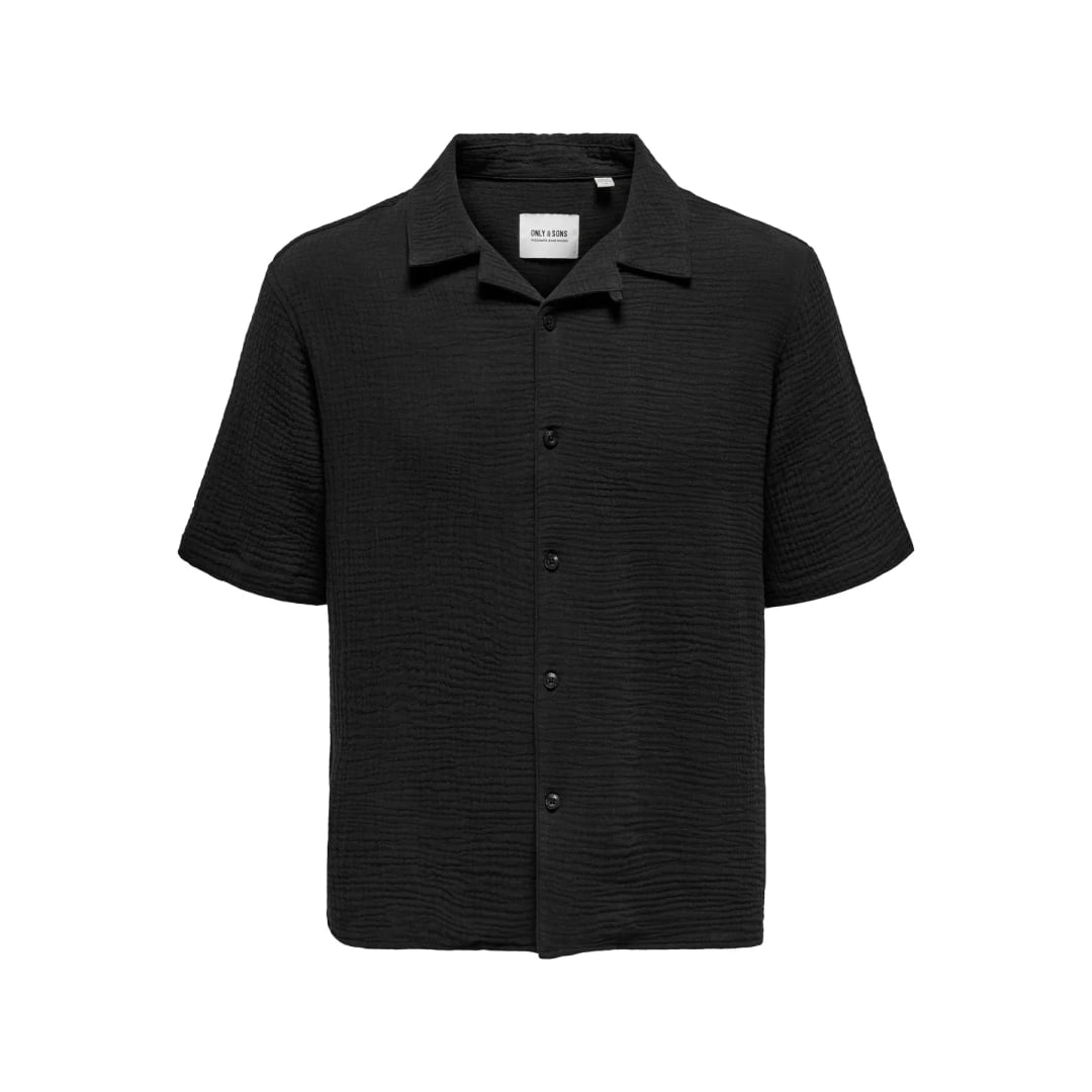 Chemise Only & Sons Onskyle 0158 Jet Black - Insidshop.com