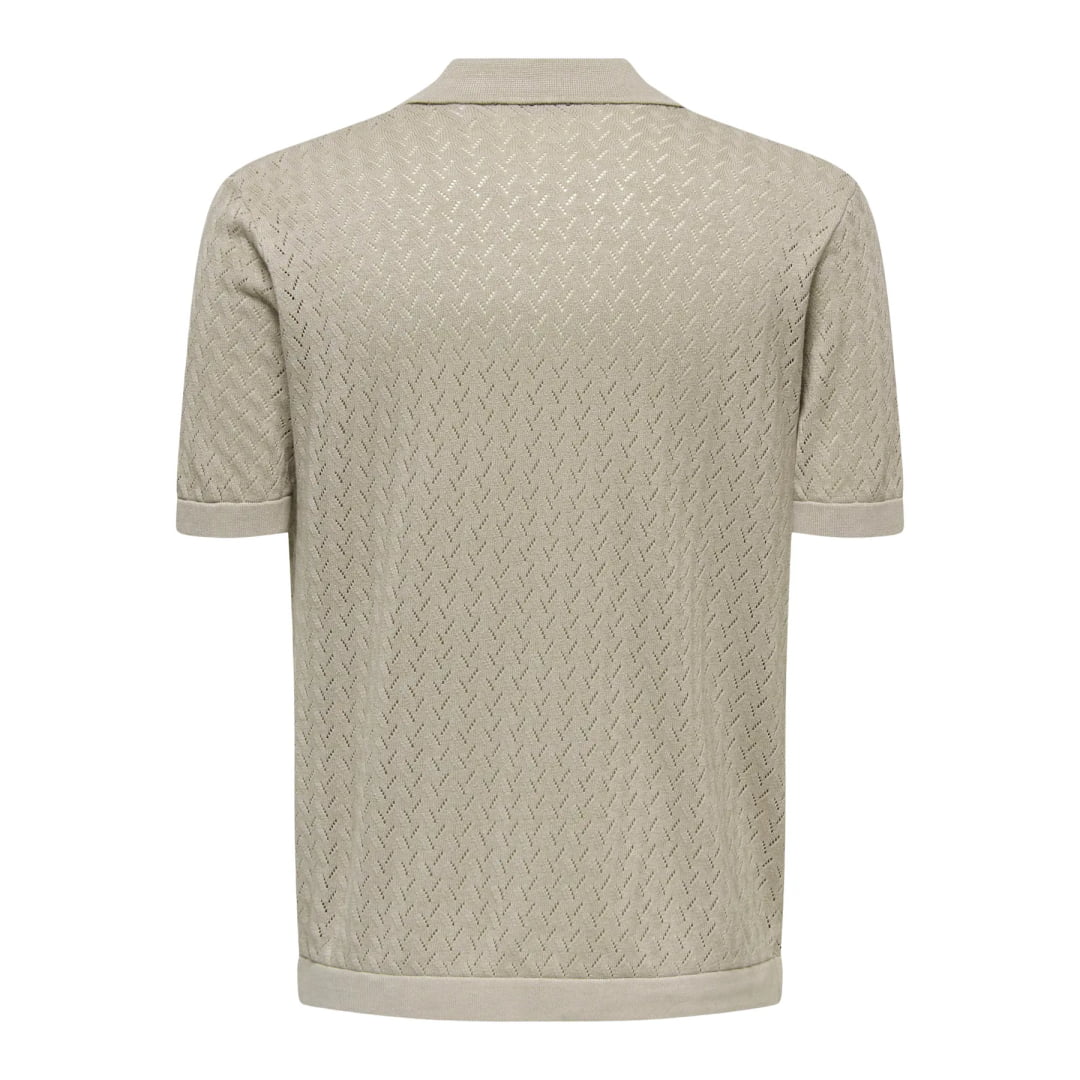 Chemise Only & Sons ONSSANTO REG Resort Knit Pure Cashmere
