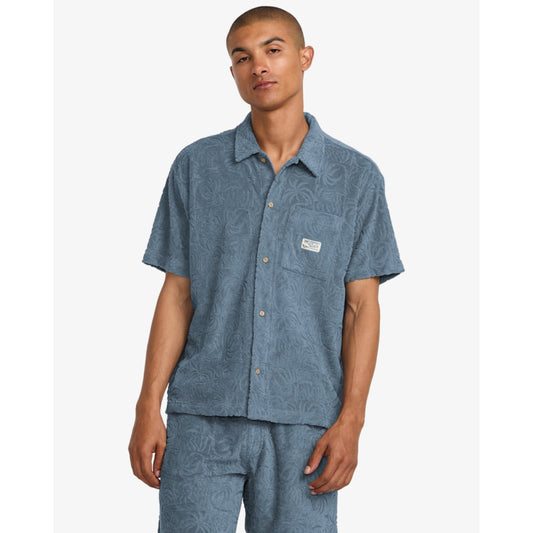 Chemise RVCA Exotica Vintage Navy - Rvca - Insidshop.com