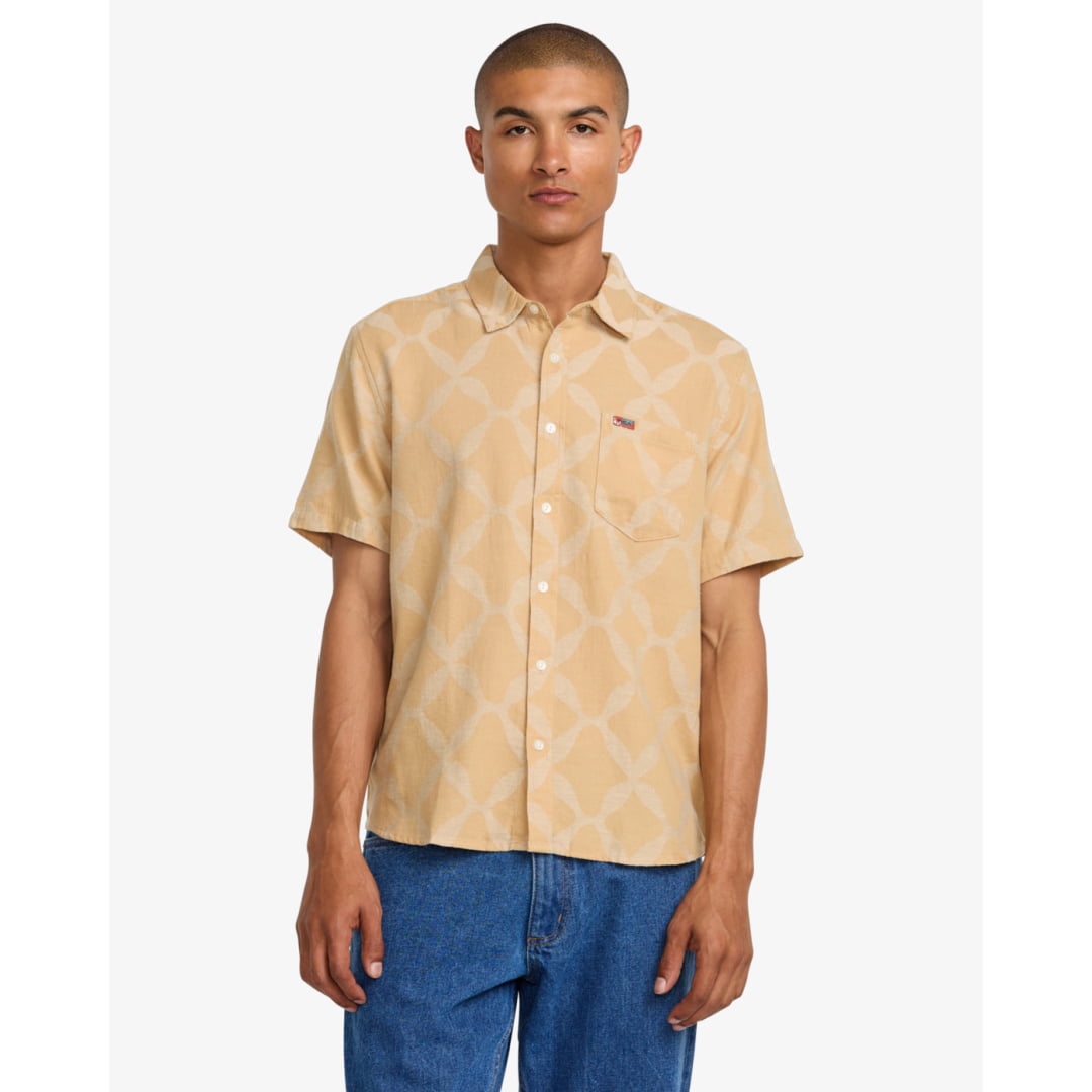Chemise RVCA LA Ornament Ochre - Rvca la - Insidshop.com