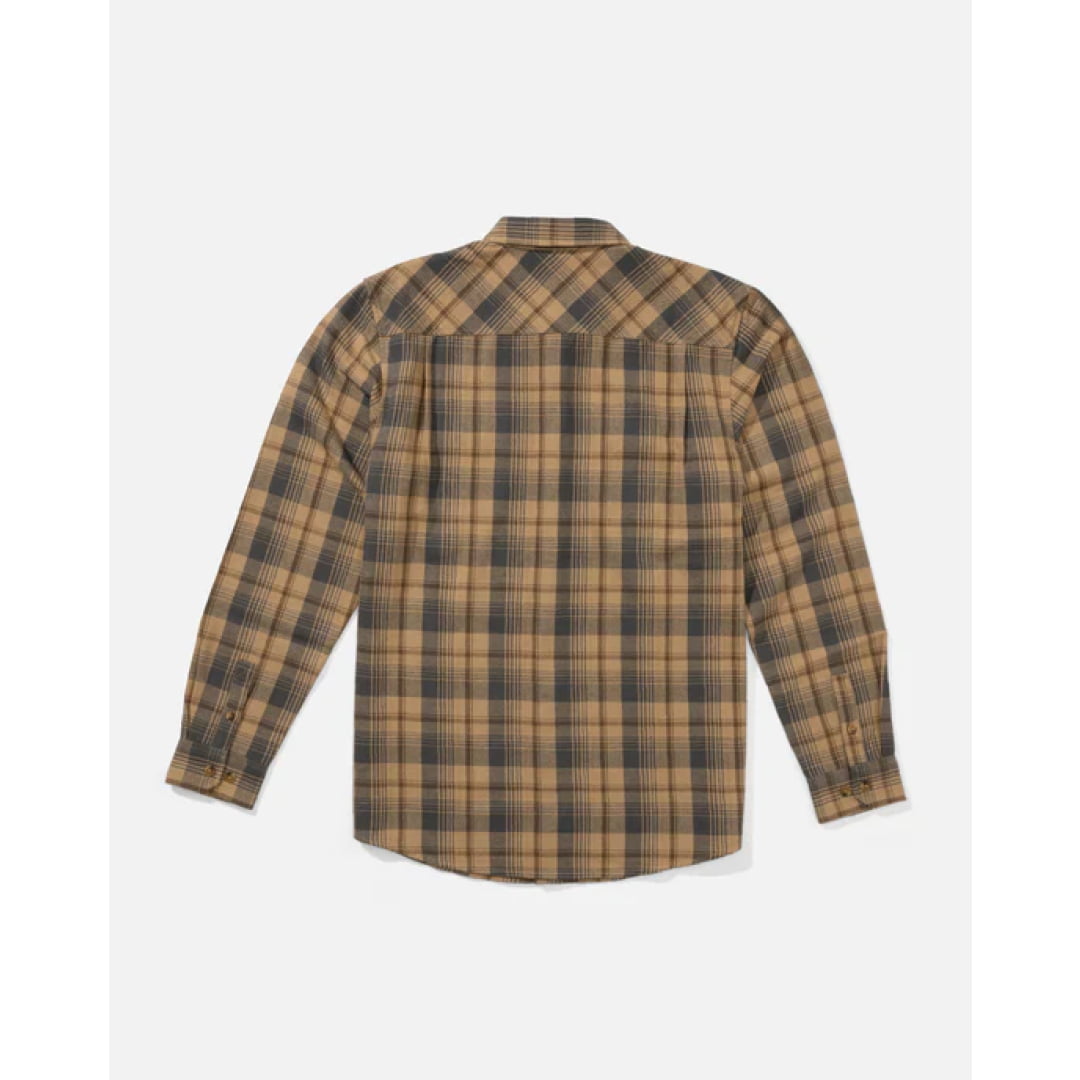 Chemise Salty Crew Daybreak Flannel Khaki Insidshop.com