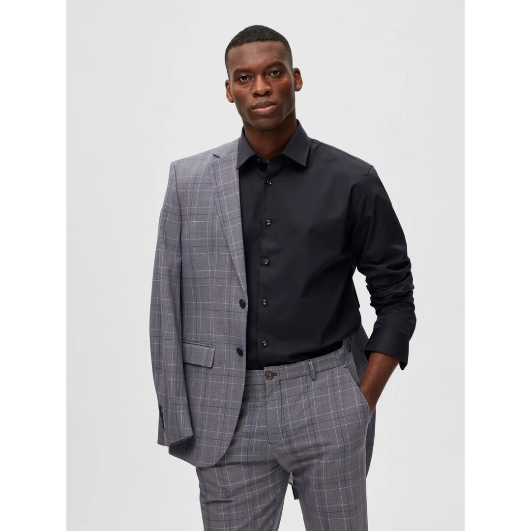 Chemise Selected SLHREGETHAN LS Classic Black - Slhregethan