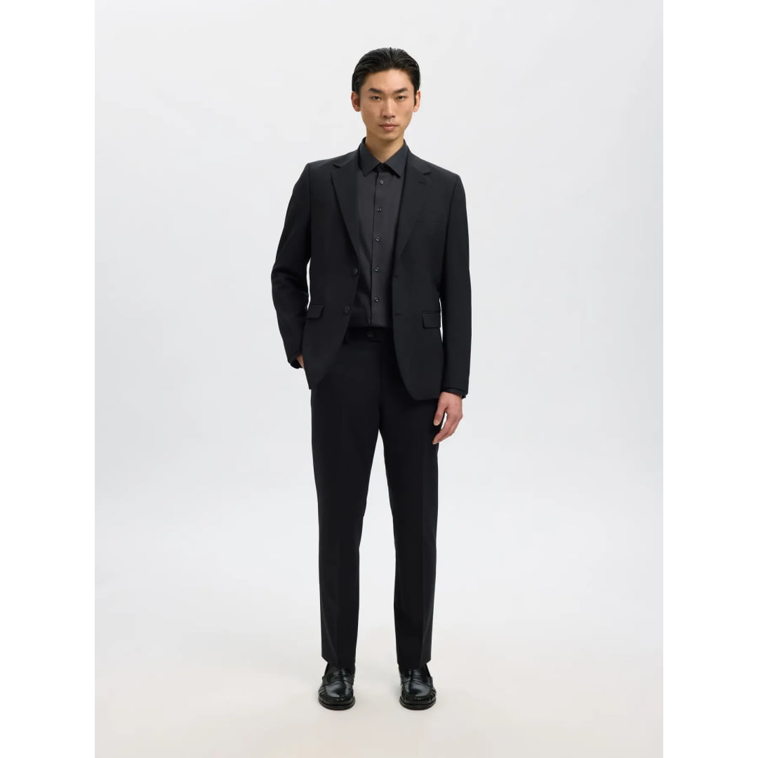Chemise Selected SLHSLIM Performance Black - Slhslim