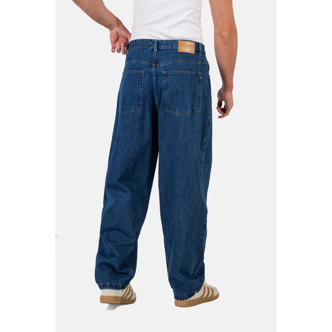 Jeans Baggy Reell 1108 Dark Stone Wash - Black