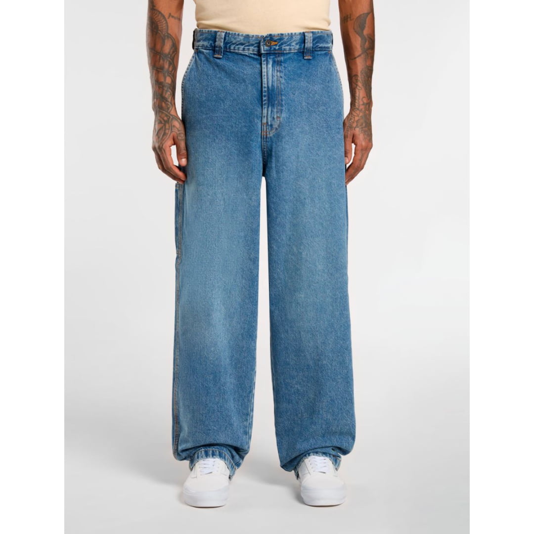 Jeans Dickies Madison Baggy Fit Denim Rinsed Fade