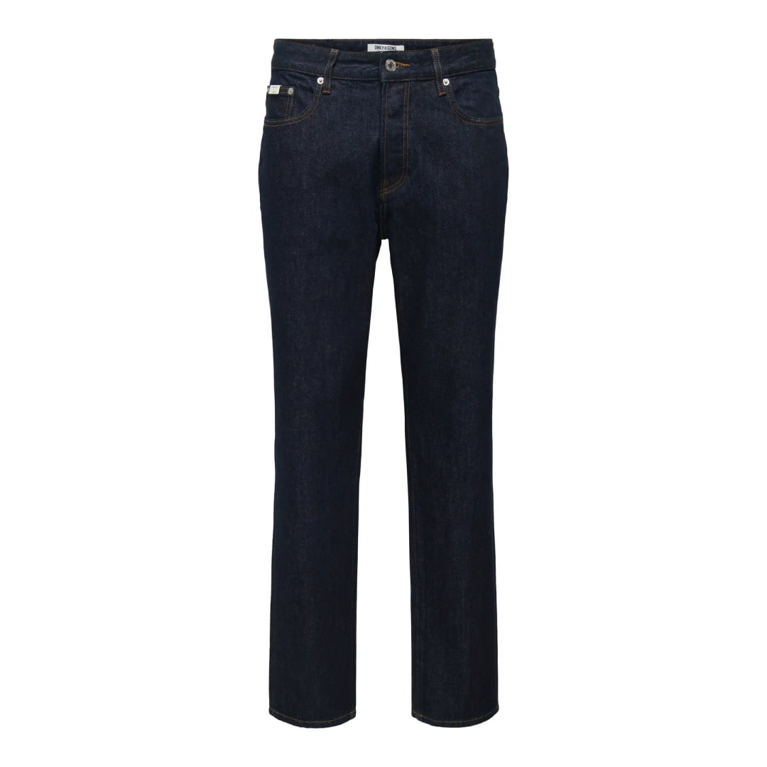 Jeans Only & Sons Onsedge Straight Rinse 4942 Tai Dark Blue