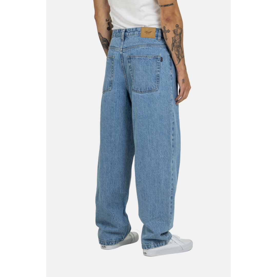 Jeans Reell Organic Baggy Vintage Light Blue - Insidshop.com