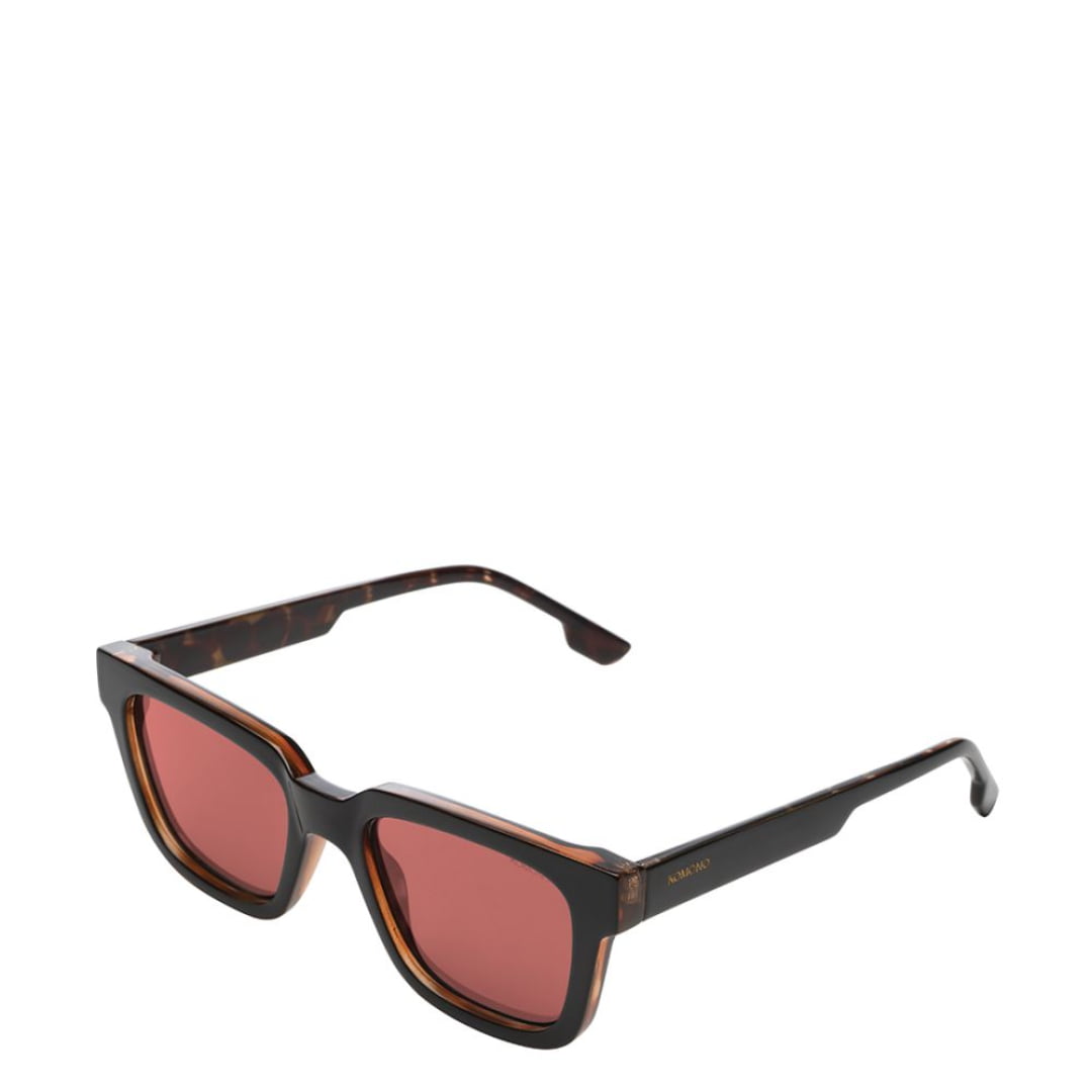 Lunette Komono Bobby Black Tortoise Blush - Unique / Devon